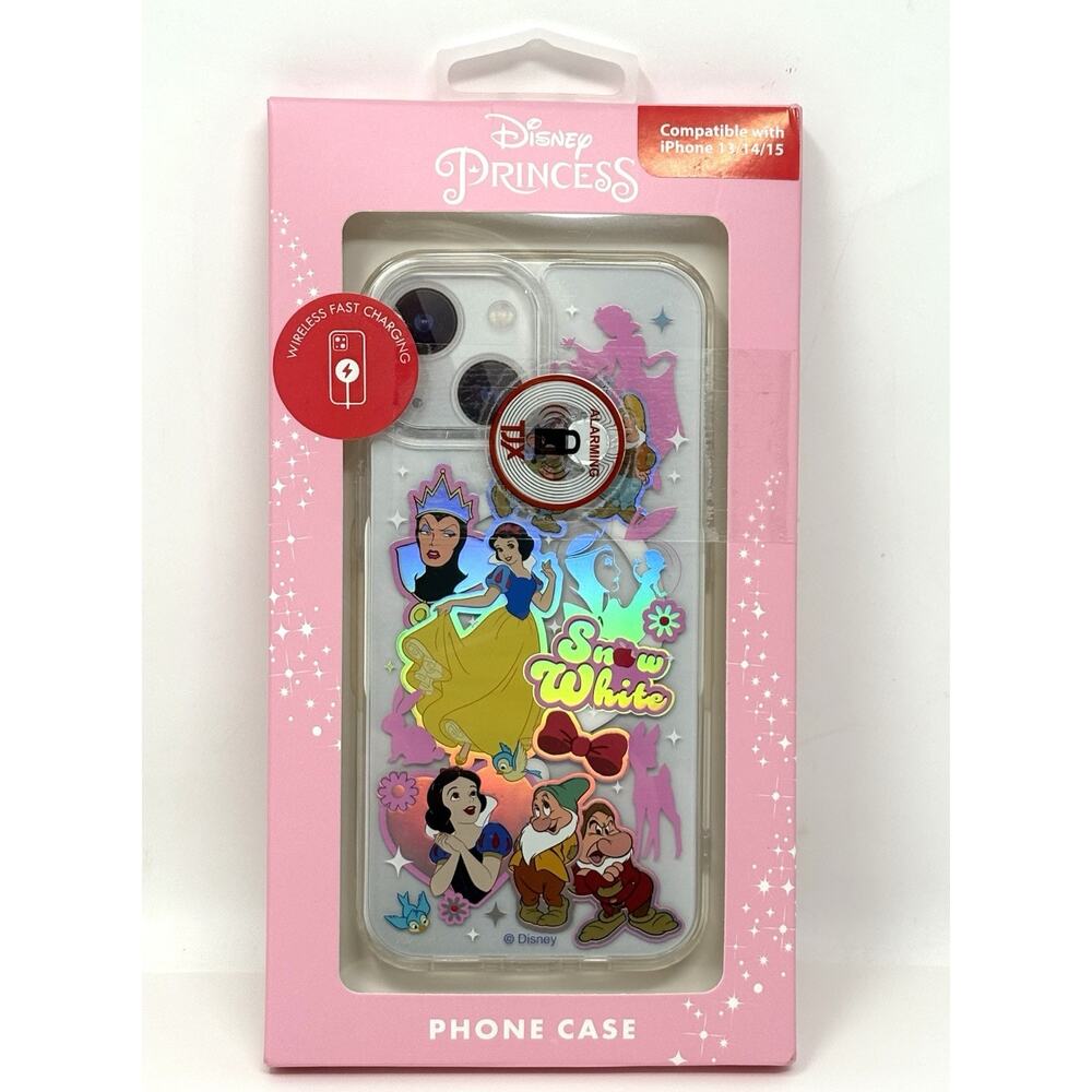 Disney Snow White iPhone 13/14/15 Case Skinny Dip Evil Queen Holo NIP